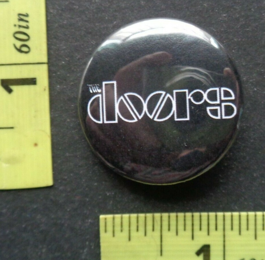 DOORS,B/W promo photo,4 Original Backstage passes,steel pin/button Без бренда - фотография #3