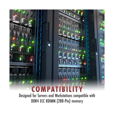 A-Tech 128GB Kit (2x64GB) DDR4 3200MHz PC4-25600 ECC RDIMM 2Rx4 1.2V Dual Ran... A-Tech AT64G2D4D3200RD4N12V - фотография #3