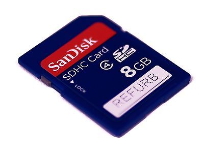 LOT 10x SanDisk SD 8GB SDHC memory card 8 G 8G GB HC, REFURB SanDisk SDSDB008G10PK, SDSDB008GB35 - фотография #10