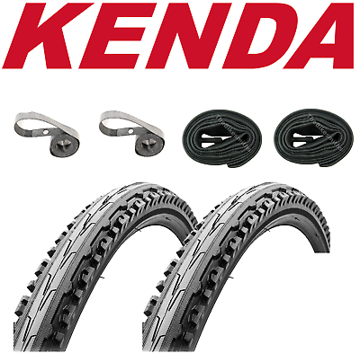 Kenda K847 Kross Plus 26" x 1.95" Urban Bike Kit ( 2x Tires +Tubes + Rim Strips) Kenda Does Not Apply
