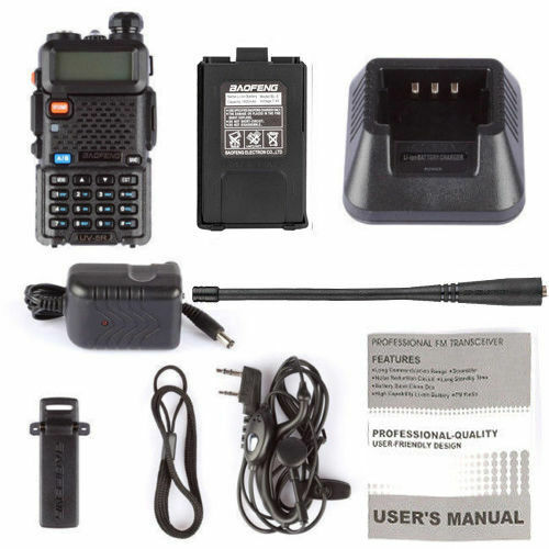 US Baofeng UV-5R VHF UHF Handheld Scanner Analog Walkie Talkie HAM Two-Way Radio Baofeng Does not apply - фотография #8