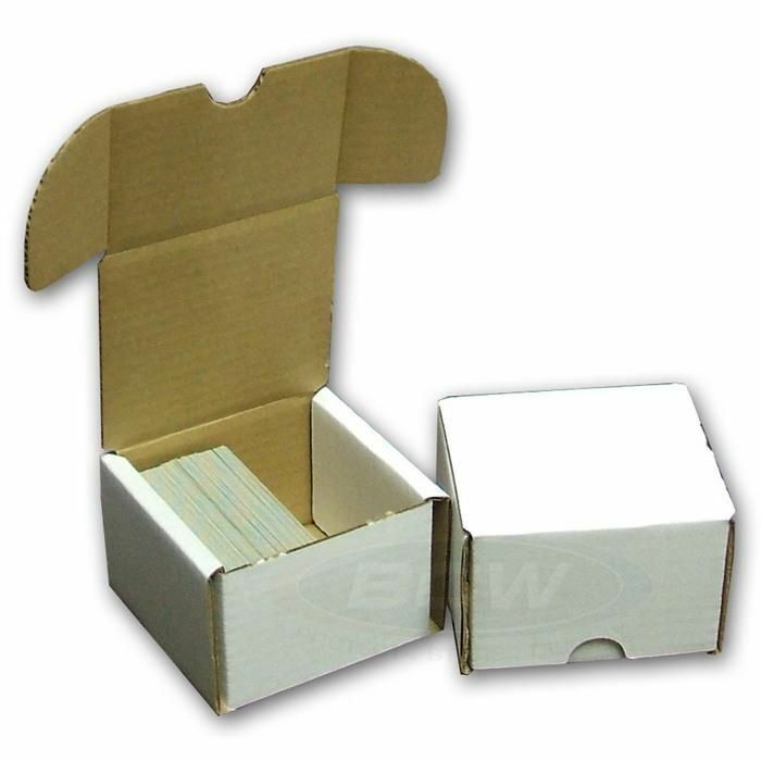 3x BCW 200 Count Card Storage Box For Pokemon Yugioh Keyforge Magic Sports Cards BCW 1-BX-200 - фотография #2