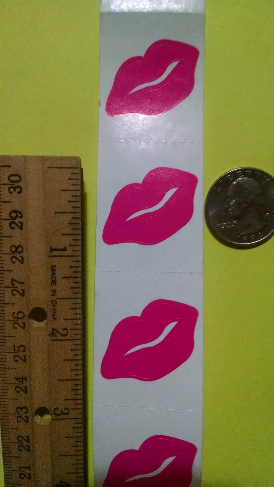 ~~~100~~~ LIPS BODY TANNING STICKERS  PINK LIP~ FREE SHIPPING  Unbranded - фотография #2