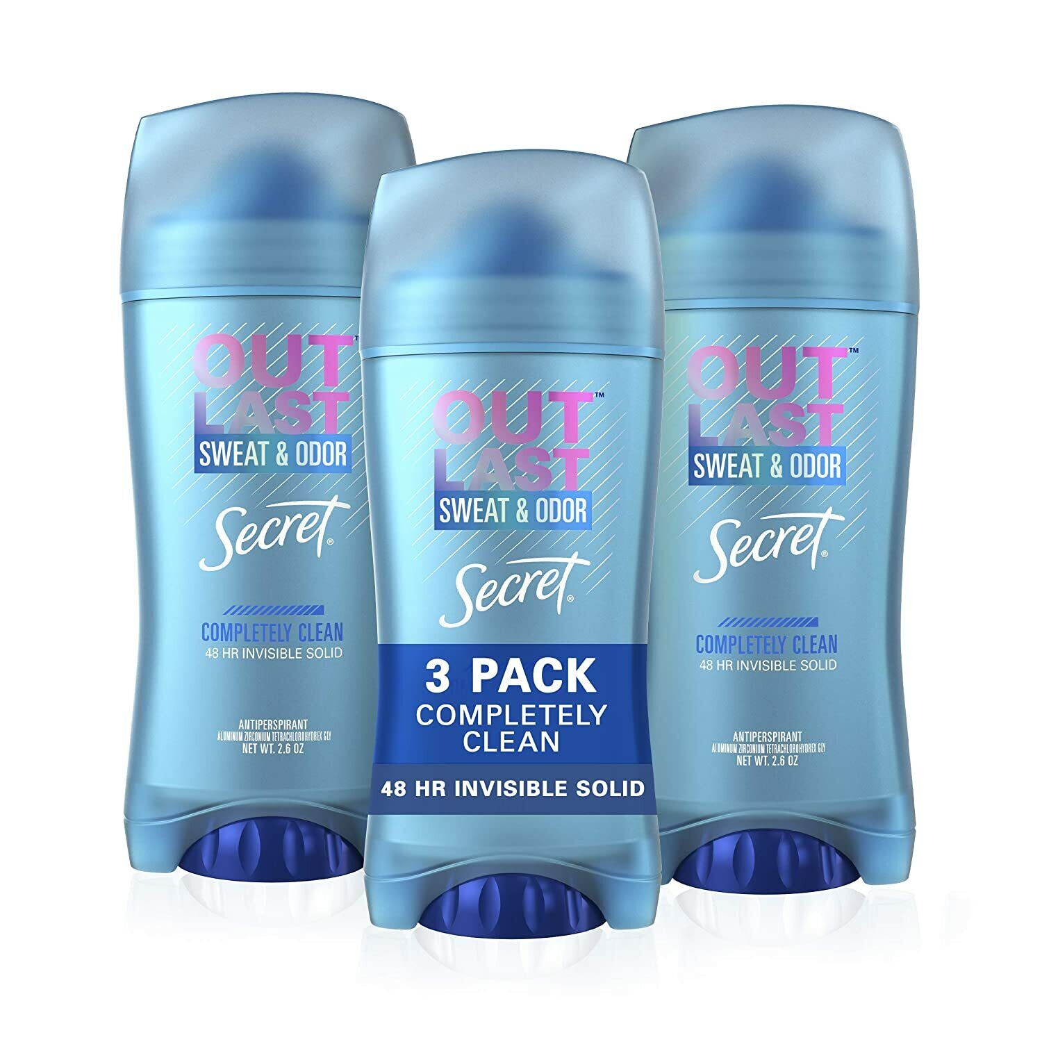 Secret Outlast Smooth Solid Antiperspirant and Deodorant Protecting Powder - 2.6 Secret