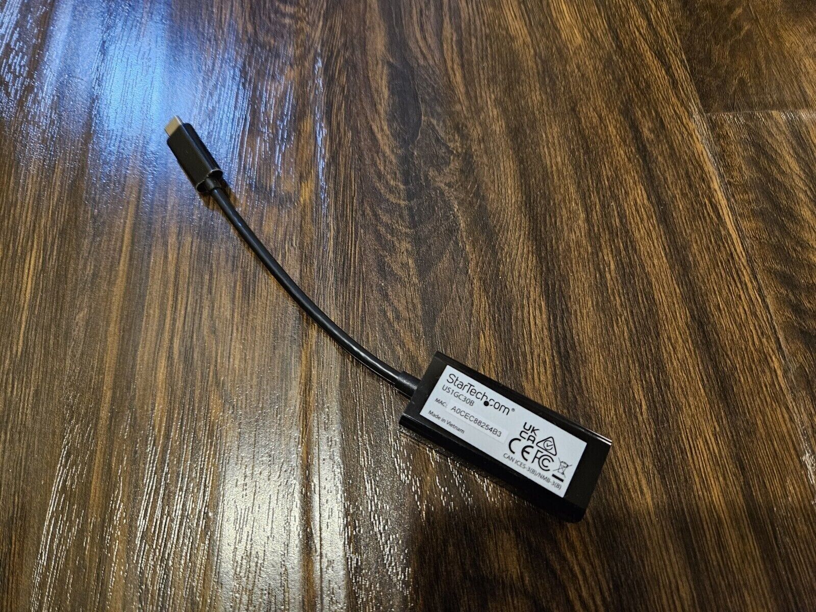 LOT OF 10 StarTech USB-C to Gigabit Network Adapter USB 3.1 Gen 1 - US1GC30B NEW StarTech US1GC30B - фотография #2