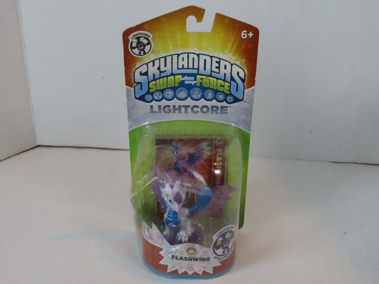 Skylanders Swap Force Lightcore Flashwing Figure Damaged Package 2013 Activision
