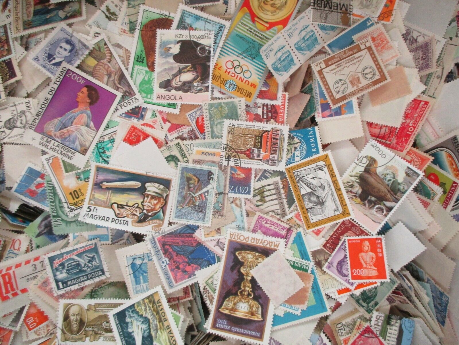 2000 STAMPS WORLDWIDE COLLECTION.FREE SHIPPING Без бренда