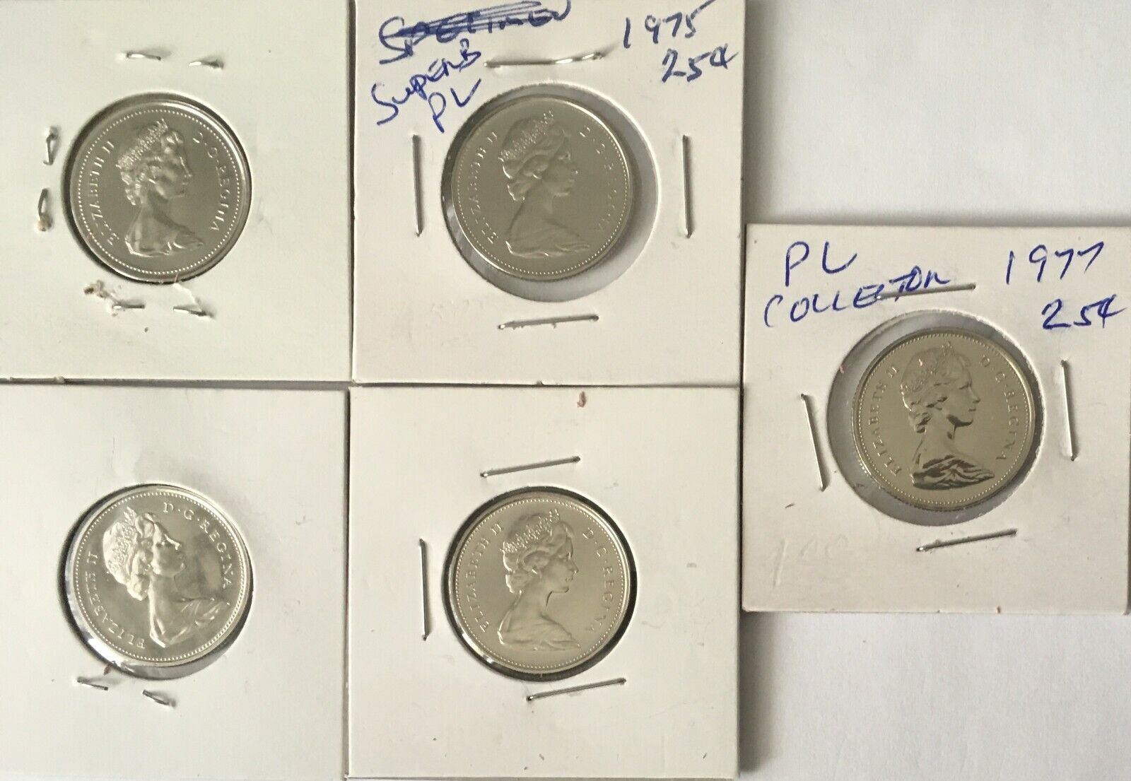 CANADA 1973 -1977 UNC 25 CENT  COIN FROM A HUGE COLLECTION KEEP FOLLOWING US Без бренда - фотография #2