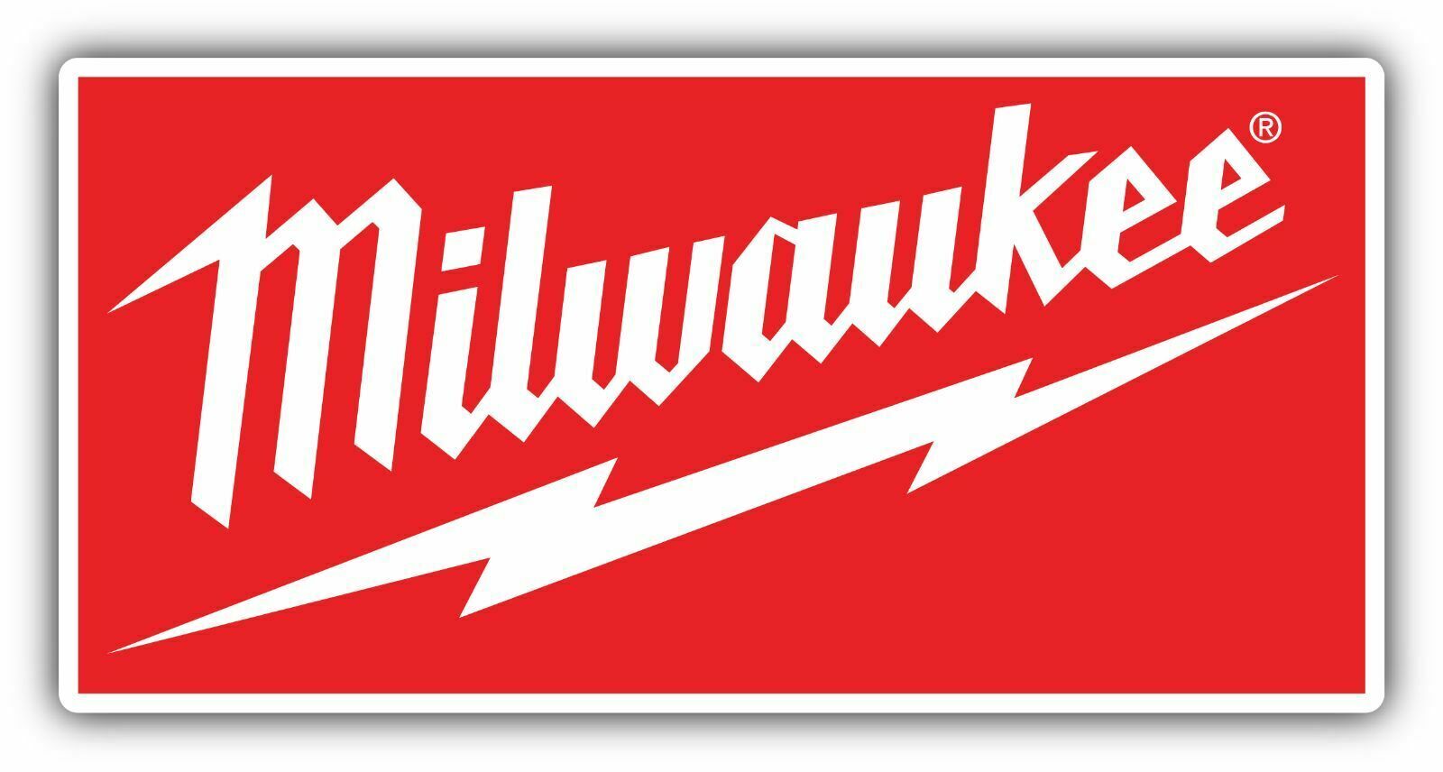 MILWAUKEE TOOLS STICKER DECAL TOOL BOX  2-PACK 5 x 2 1/2 Inc Без бренда