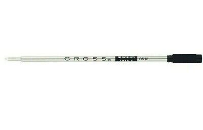 8513 Cross Pen Medium Refills 5 Pack in Black Fits 10 Types Cross Ballpoint Pens Без бренда