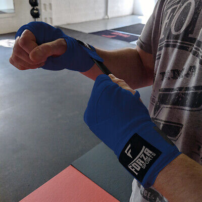 Forza Sports 120" Mexican Style Boxing and MMA Handwraps - Columbia Blue Forza Sports FZSLDMHW - фотография #3