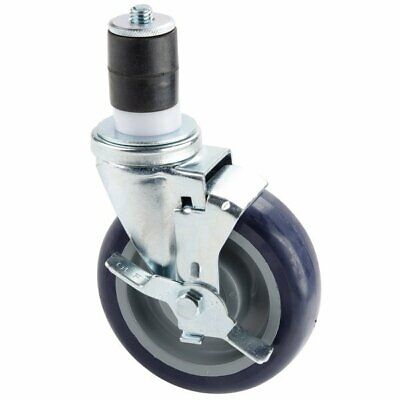 (SET OF 4) 5'' Work Table Equipment Stand Swivel Stem Casters Caster with Brakes Regency Tables &amp; Sinks Does not apply - фотография #3