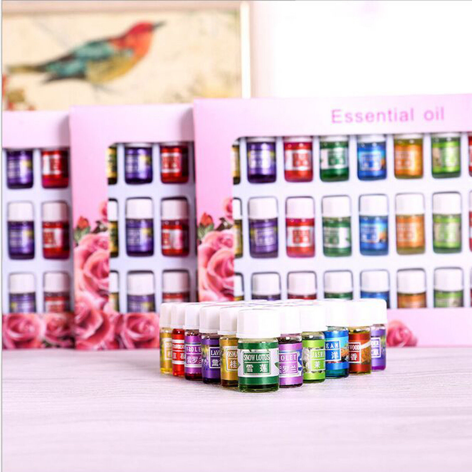 36Bottle/set 12 Various Scents 100%Water-soluble Essential Oils Aromatherapy 3ML Unbranded Does not apply - фотография #9