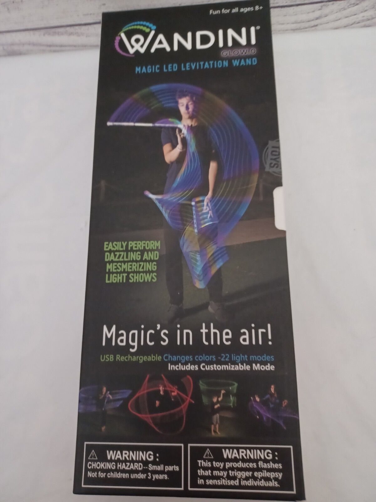 Wandini Magic LED Levitation Wand - USB Rechargeable - Free Shipping Fun in Motion Toys WD01 - фотография #4