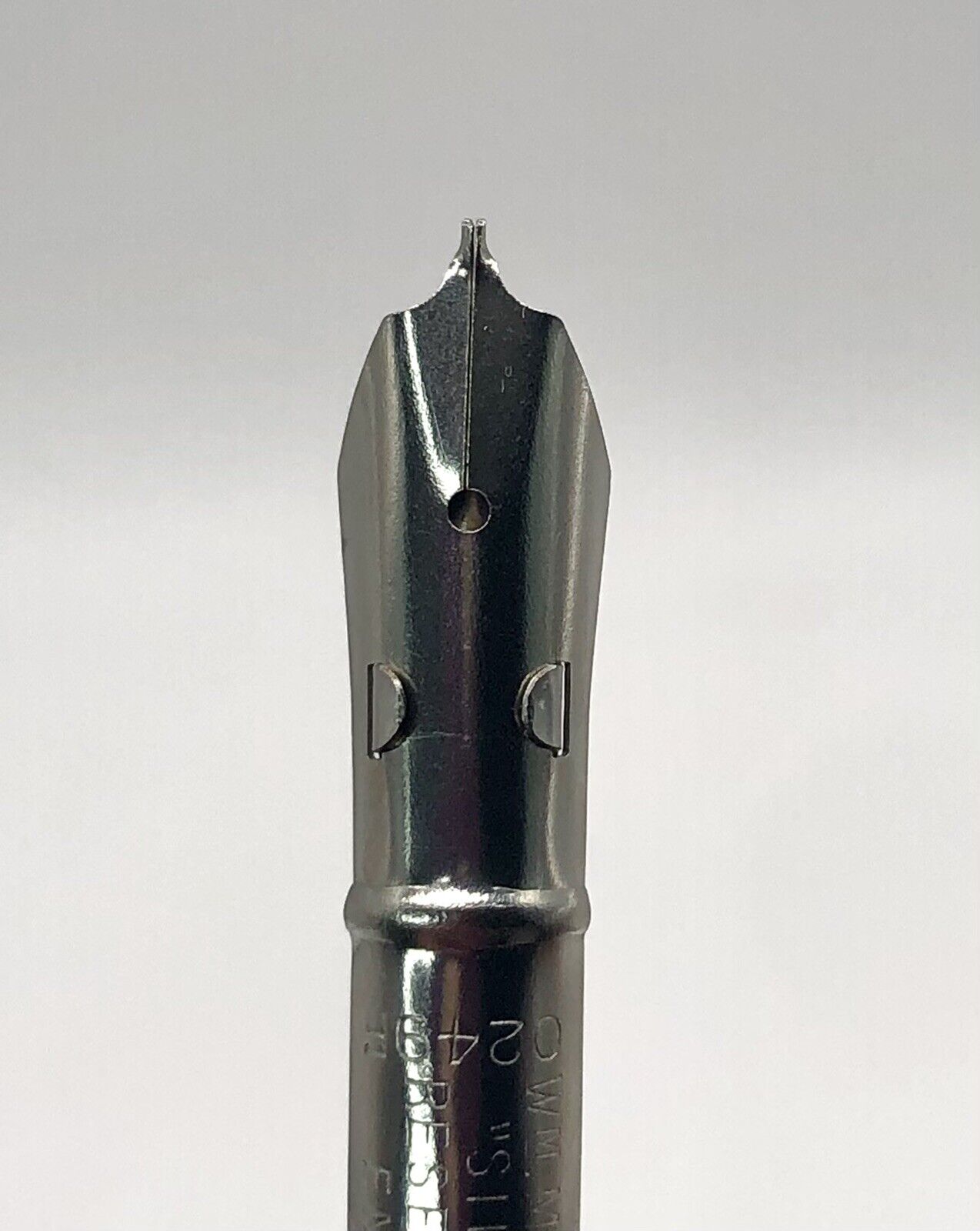 x2 William Mitchell's Silveroid Reservoir 0249 F Pen Nibs NEW Vintage Dip Pen William Mitchell - фотография #2