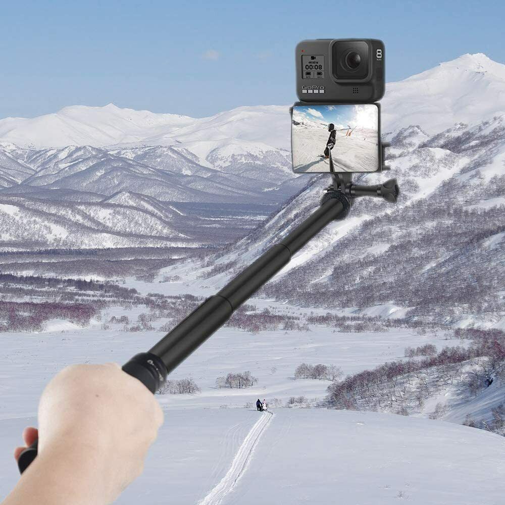 Selfie Stick Hand Grip Extension Pole Flip Screen Mirror for GoPro Hero/Session Unbranded Does Not Apply - фотография #5