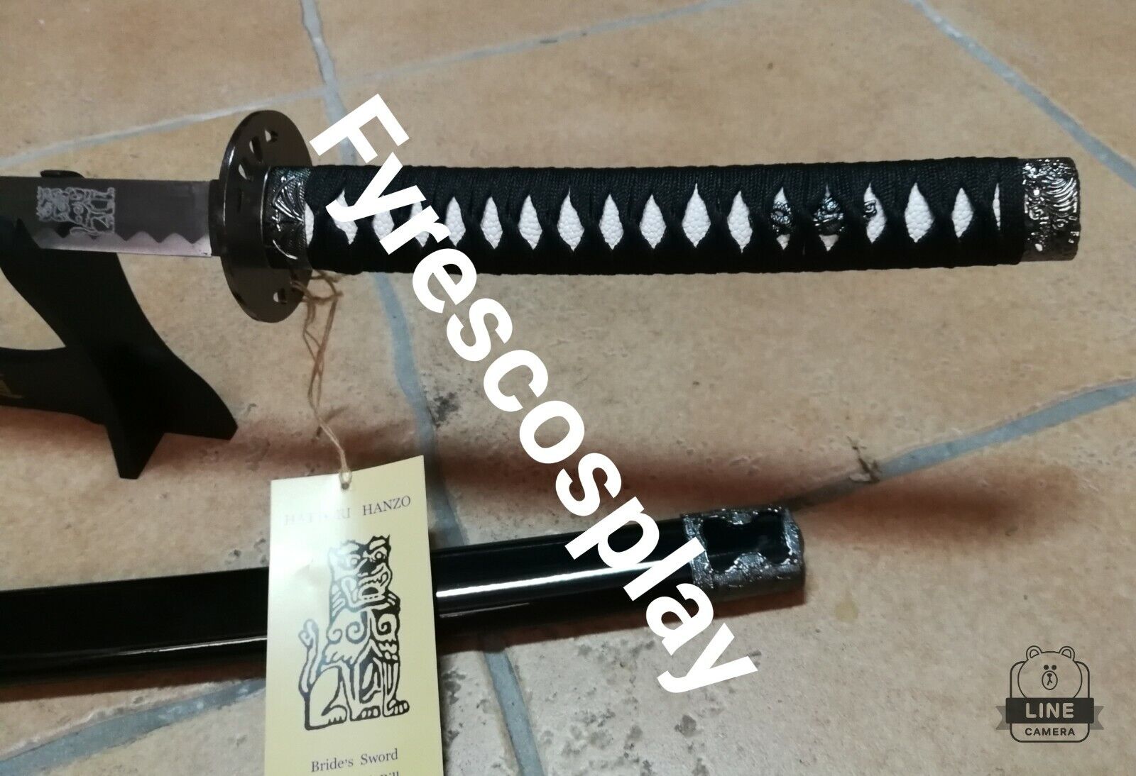 Katana of Beatrix Kiddo kill bill beatrix kiddo's sword  fyrescosplay - фотография #8