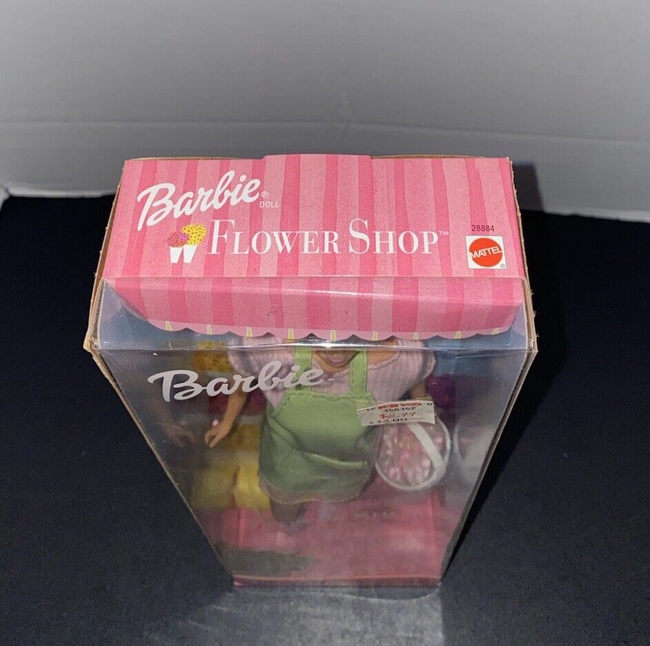 Rare Vintage Mattel 1998 Flower Shop Barbie - Blonde Doll -  New In Box Mattel - фотография #3