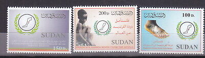 stamps SUDAN 2002 SC-535 537 GUINEA WORM LOT 10 SETS MNH  #16 Без бренда - фотография #2