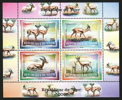 Niger 1998 Wholesale Lot Of 10 Stamps Sheets Deers Animals MNH #12958 Без бренда - фотография #2