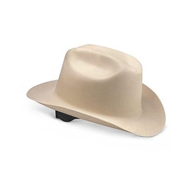  Cowboy Hard Hat - 4 Point Ratchet Suspension - Western Outlaw Style - Tan Does not apply Does Not Apply - фотография #3