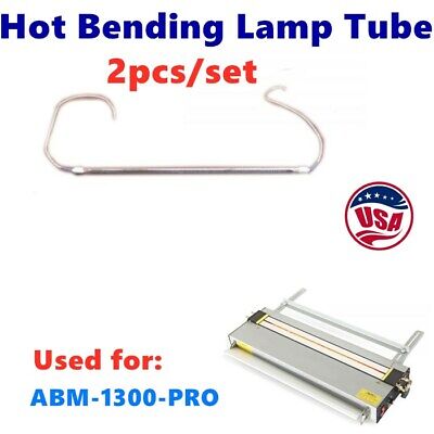 2pcs/set Hot Bending Lamp Tube for PVC Bending Machine Heater ABM-1300-PRO-110V CALCA 0257002866900