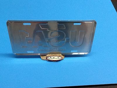 CHEVROLET USA-1 ALUMINUM LICENSE PLATE EMBOSSED TAG SEE THE USA Без бренда - фотография #2