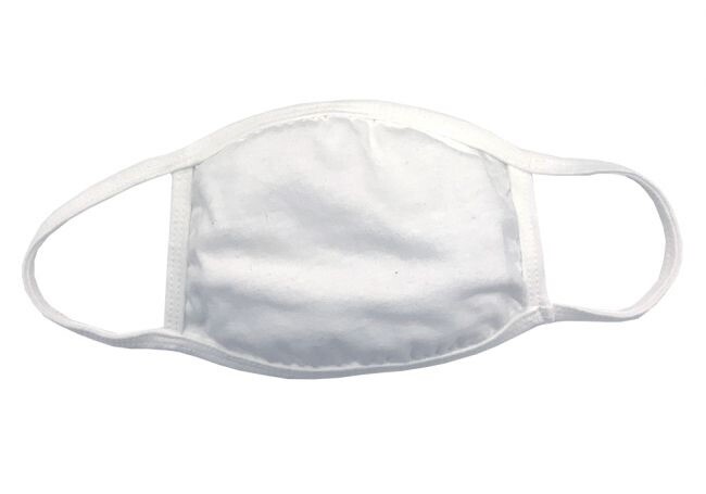 5 White 100% Cotton Face Mask Lot Washable Reusable Unisex Comfy🤍X5 masks DEAL MrsQueenBeead - фотография #3