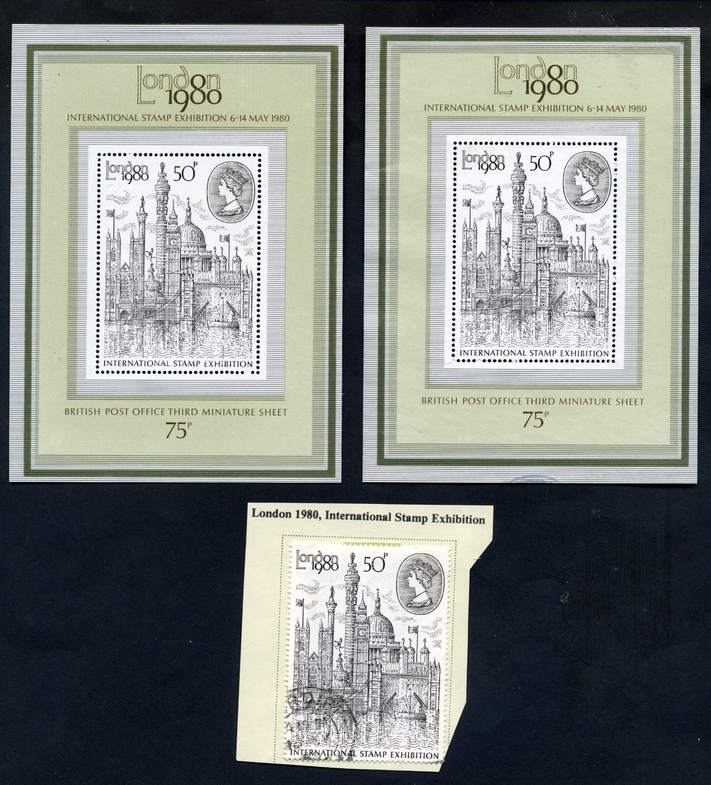 Lot of 43 stamps, UK, 1980 Scott 834A,874A, 904-932 Four mint Без бренда - фотография #2