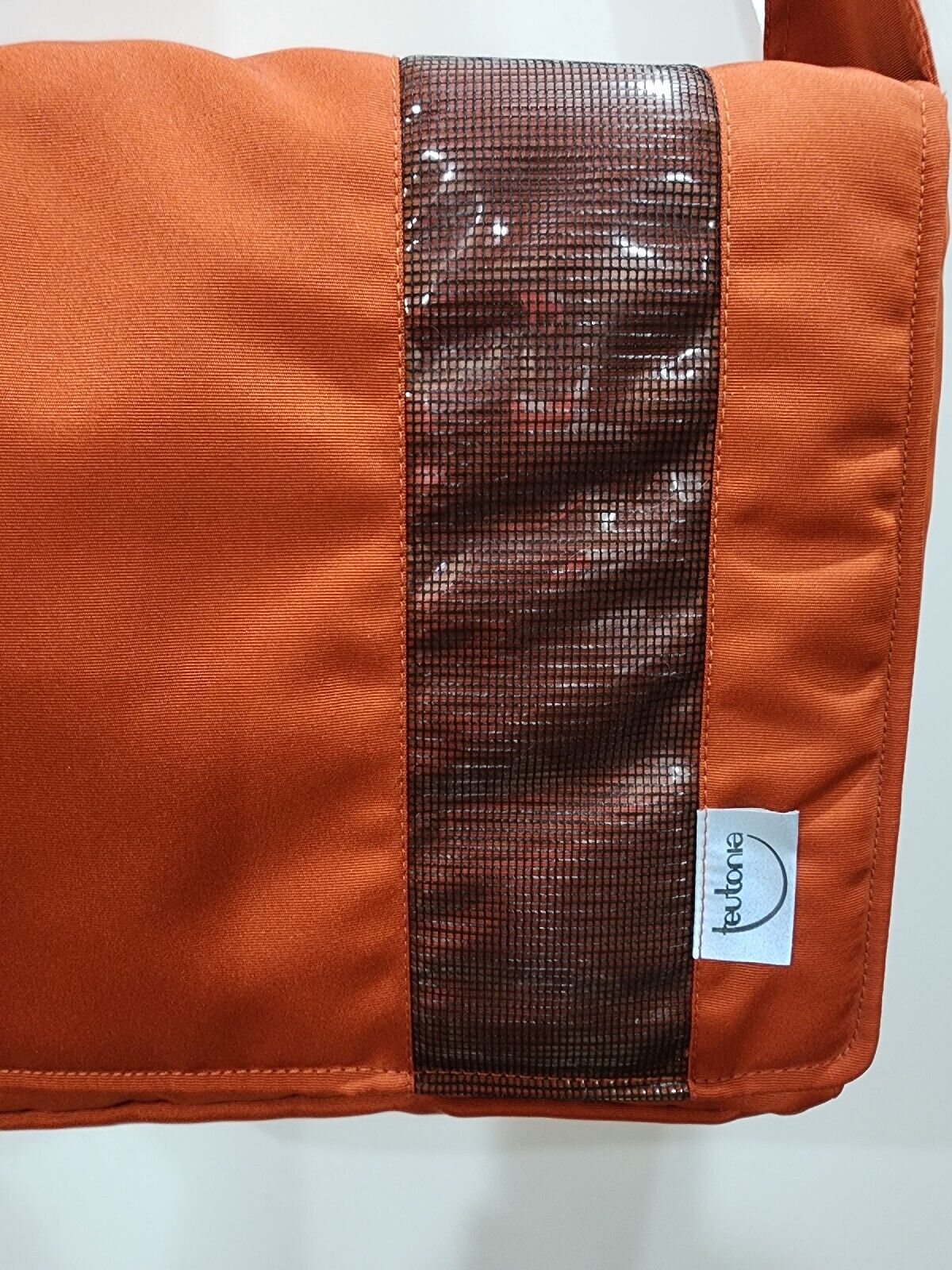 Teutonia Burnt Orange Diaper Bag Changer Bag New Insulator teutonia - фотография #8