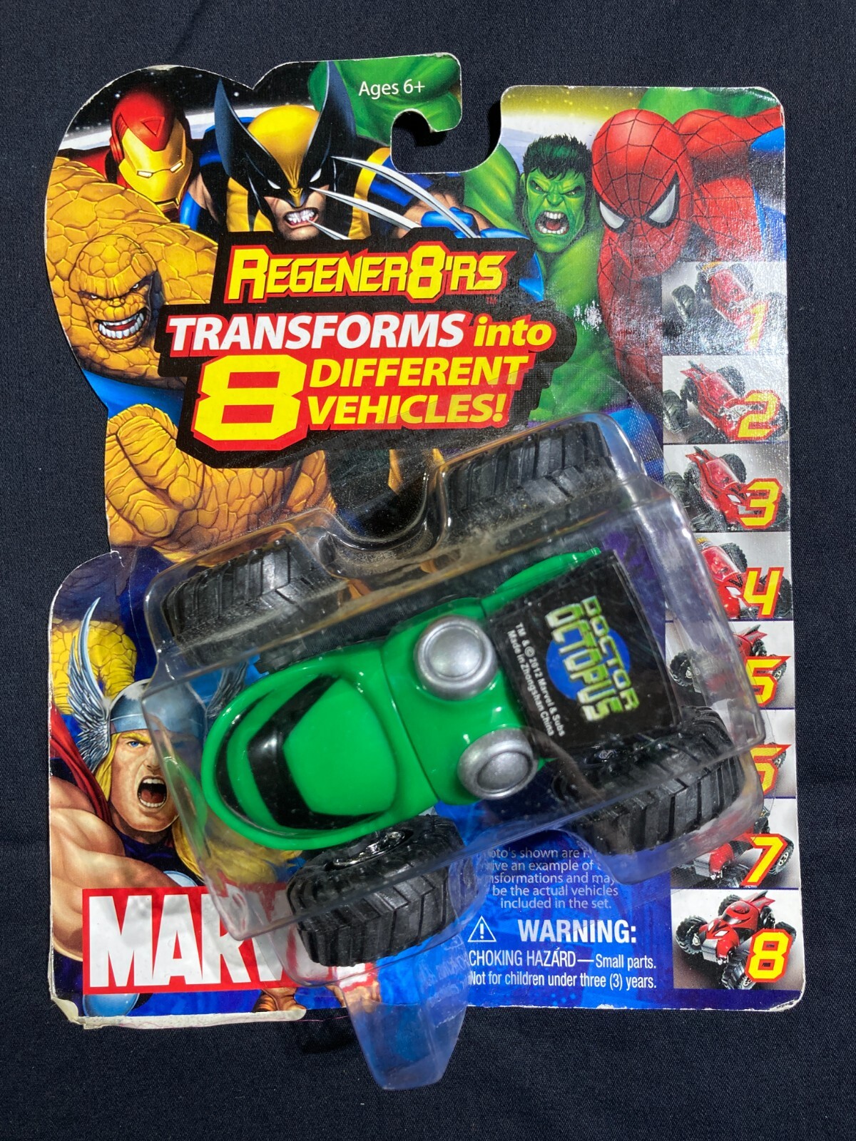 Marvel Avengers Assemble Regener8'rs Dr Octopus Transform 2012 Playmakers