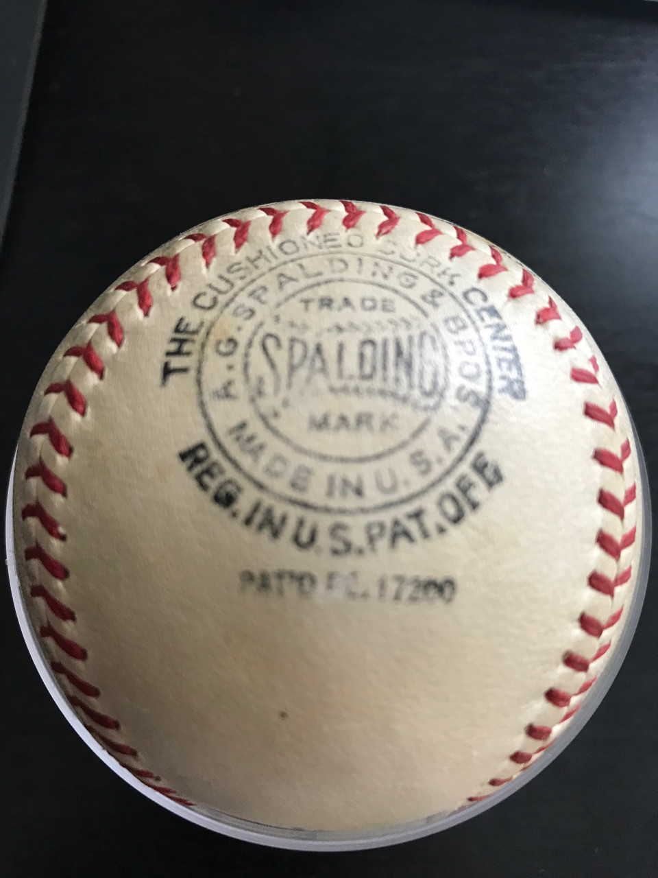 1937 Sinclair Oil Babe Ruth Contest - Secretarial Signed Baseball Без бренда - фотография #4