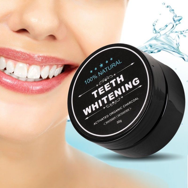 ORGANIC COCONUT ACTIVATED CHARCOAL TOOTHPASTE NATURAL TEETH WHITENING POWDER KIT Unbranded Does not apply - фотография #2