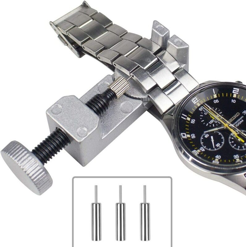 Wacth Repair Kit Bracelet Link Pin Remover Back Case Opener Watch Pess Set Tool Zistel 450-W - фотография #7