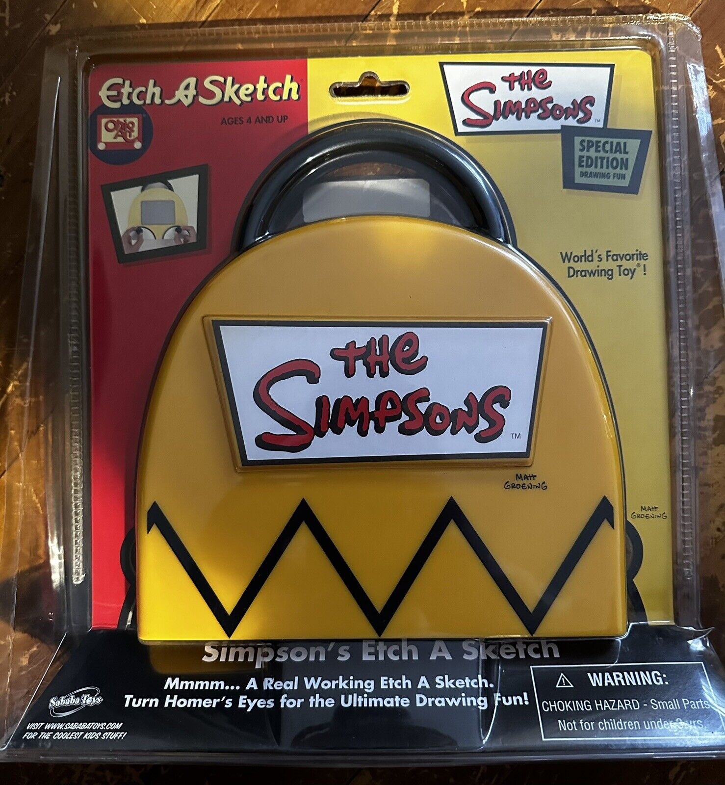 The Simpsons Etch A Sketch by Ohio Art Special Edition New Old Stock Rare! Ohio Art 302 - фотография #2