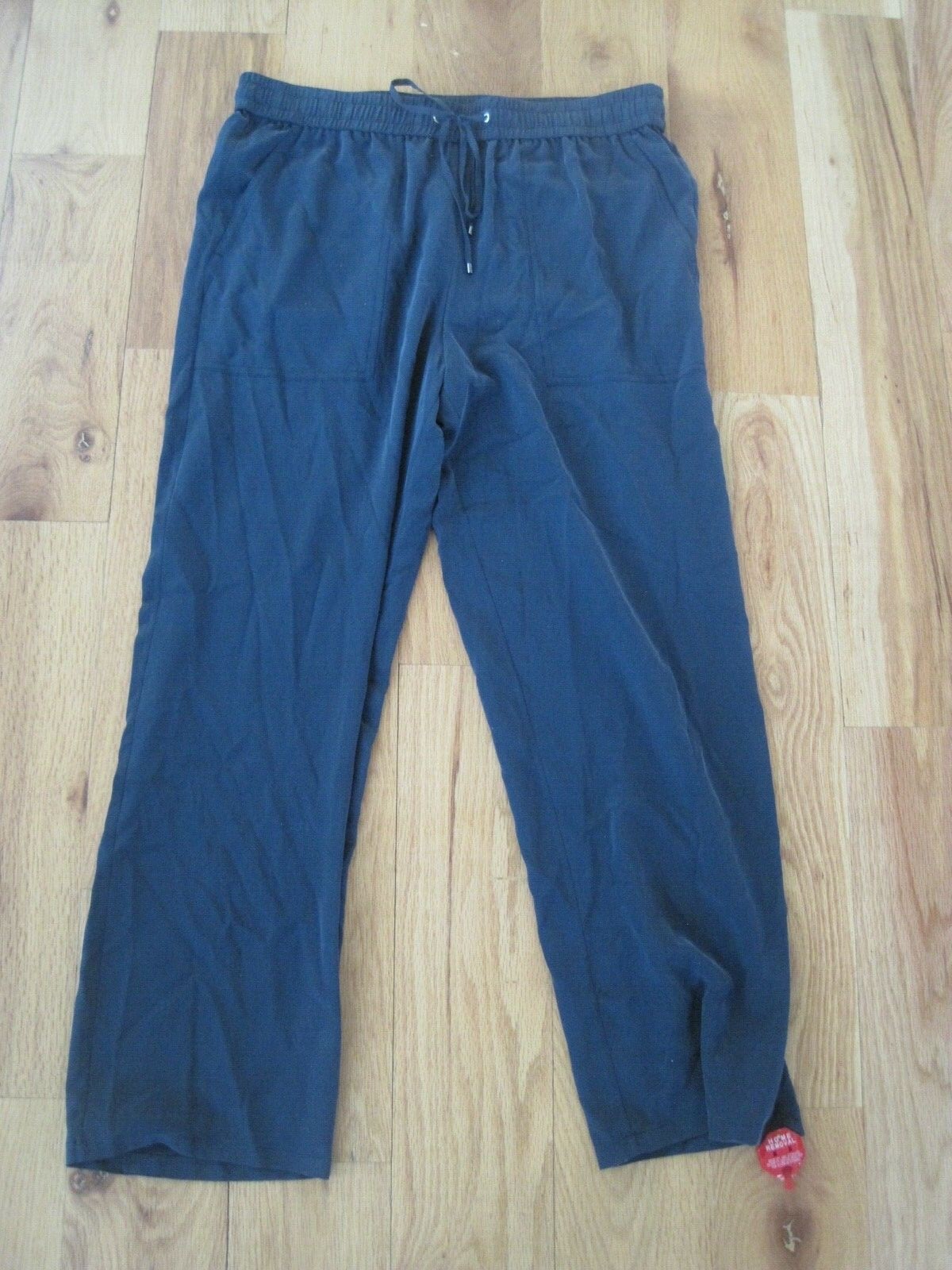 Theory L Concord Summer Silk Women's Pants Waist 33" Inseam 28" Retail $295 NWT Theory