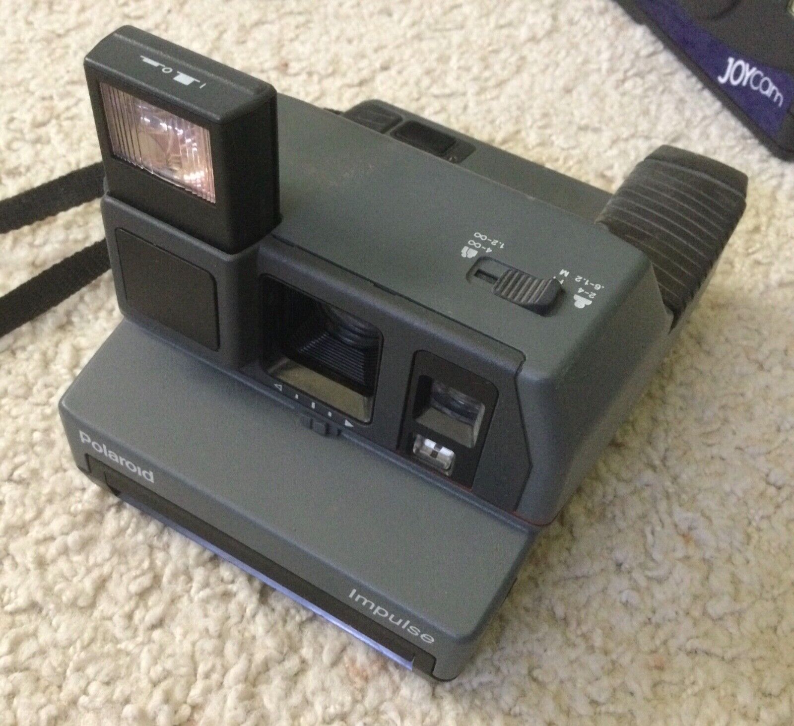 Polaroid Joycam & Impulse instant cameras (+ pack of i-zone film) black gray Polaroid - фотография #2
