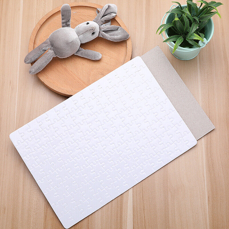10Pcs White Blank Sublimation Jigsaw Puzzle Rectangle Pearly Puzzle Heat Press Unbranded/Generic Does Not Apply - фотография #2