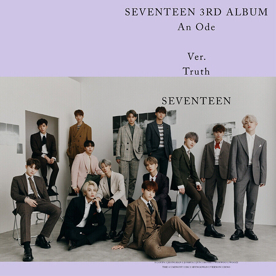 SEVENTEEN [AN ODE] 3rd Album CD+POSTER+2ea Photo Book+4p Card+GIFT K-POP SEALED Без бренда - фотография #3