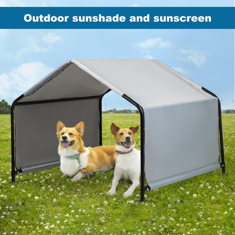 Dog Shade Shelter Pet Outdoor Tent Large Dog House Sun Rain Animal Shelter Lives XIAPINMOON - фотография #5