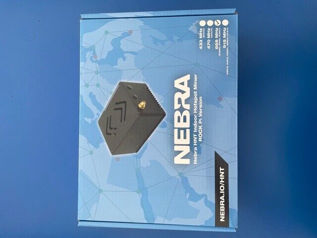 Nebra Rock Pi HNT Helium Indoor Hotspot Miner (EU 868) Без бренда Nebra Rock Pi HNT