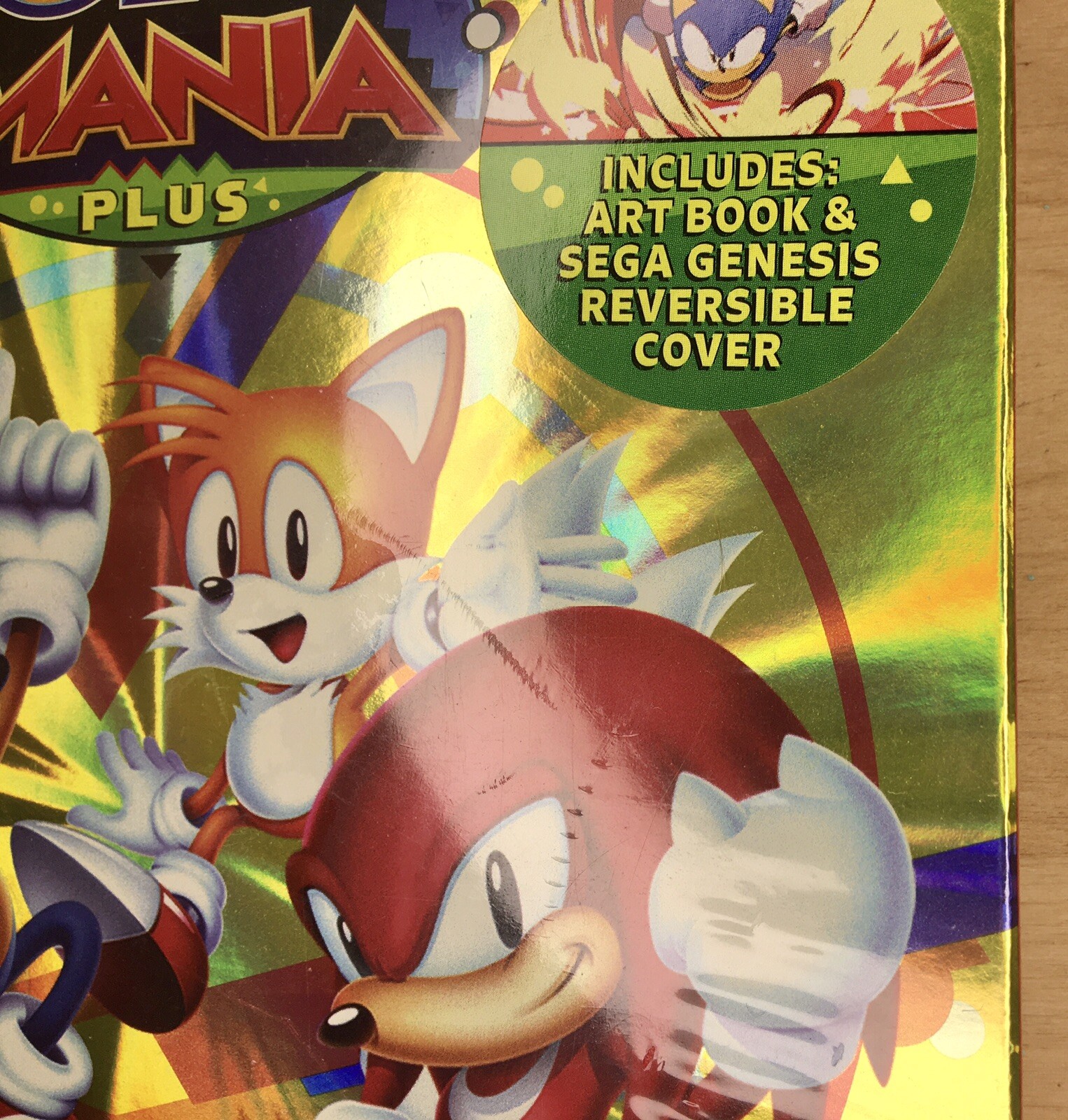 Sonic Mania Plus Nintendo Switch with Art Book! Brand New Factory Sealed Без бренда - фотография #6