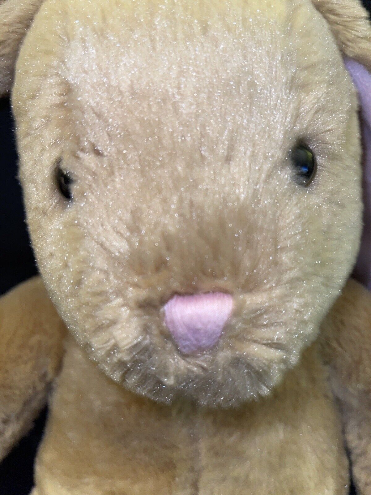 Lot of 3 Build-A-Bear Floppy Ear Tan Easter Bunny Rabbits Plush Stuffed Animals Build-A-Bear Workshop - фотография #6