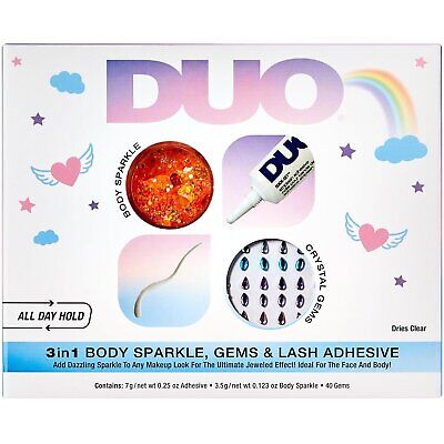 DUO 3 in 1 Believe & Dream Holiday 3-pair Gift Set, Includes DUO Clear... DUO