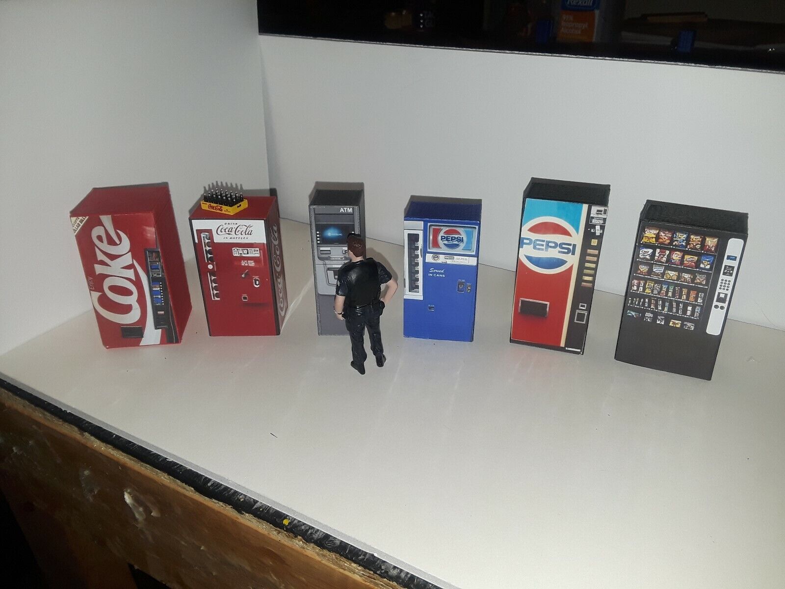 1:24 & 1:25 scale diorama 6 vending machines  Diorama Accessory Items HOME MADE Does Not Apply