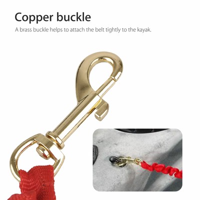 2x Kayak Canoe Elastic Paddle Leash Safety Fishing Rod Lanyard Accessories Rope TheSiliconValley Does Not Apply - фотография #3