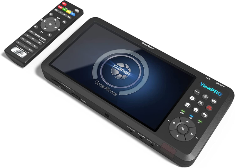Viewpro, Portable 1080P@60Fps HDMI Video Recorder and Playback with 7" LCD, Av/V Does not apply