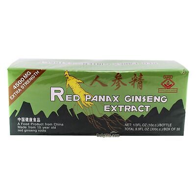 6 x Global 15 Year Old Red Panax Ginseng Extract (Extra Strength) 10ml x 30 vial Magic Drop 45031x6 - фотография #2