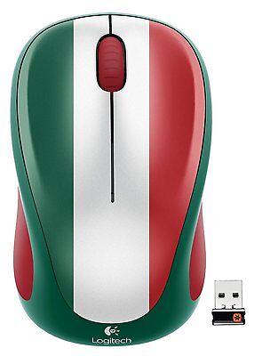 Logitech Wireless Mouse M317, Mexico Soccer Fan Edition Logitech 910-004021