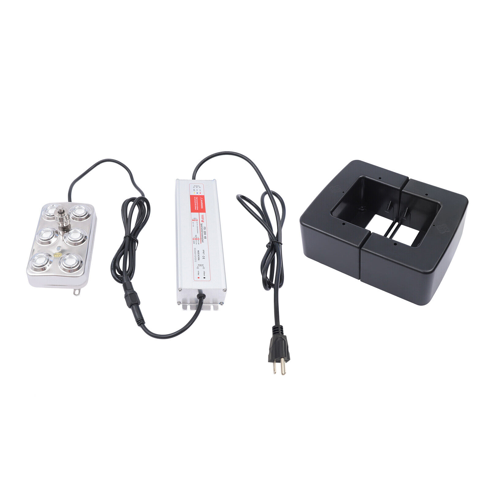 6 Heads Ultrasonic Mist Maker Fogger For Water Fountain Pond +Power Supply Unbranded Does not apply - фотография #11